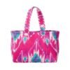 Senora-pink-wide-quilted-cotton-tote-handbag