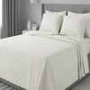 Cotton King Bedsheet Set in Cream