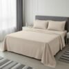 Linen King Bedsheet Set Made with Cotton