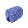 Senora quilted cotton travel makeup organizer pouch