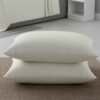 Soft Cream Cotton Bedsheet for King Size Bed