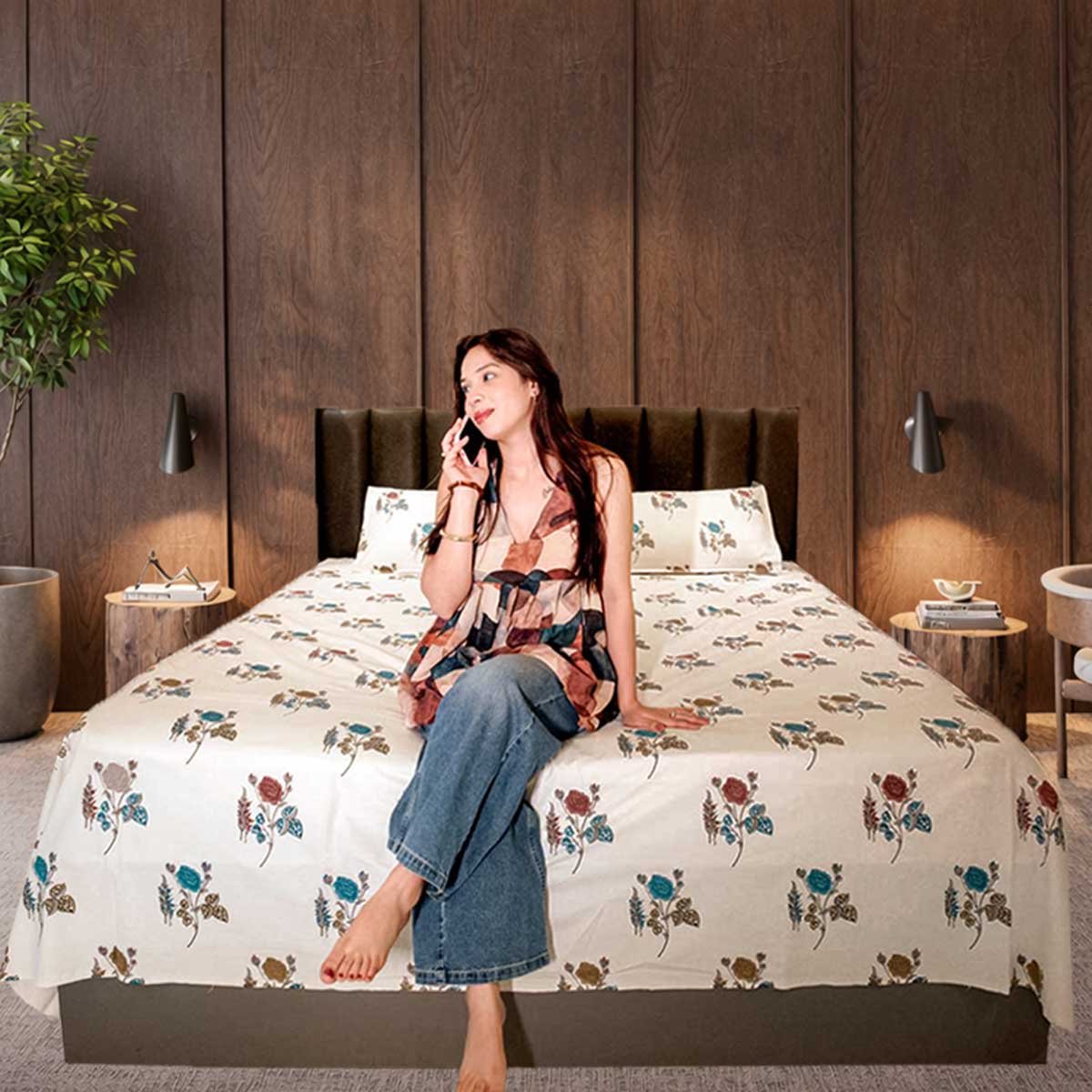 King Size Cotton Bedsheet