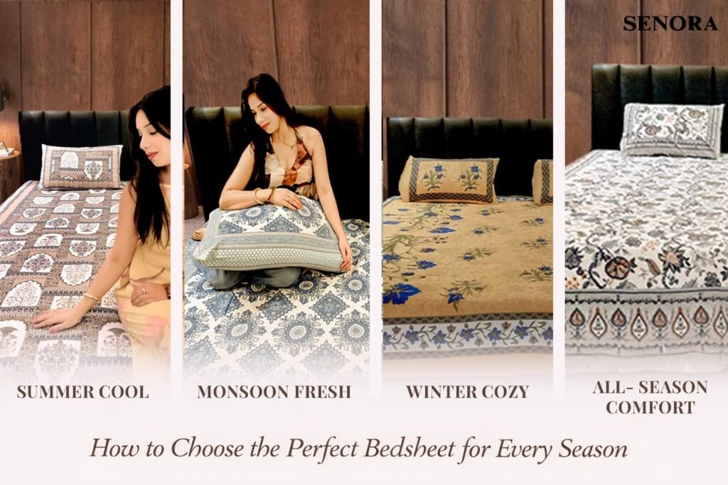 vHow to Choose the Perfect Bedsheet for Every Season