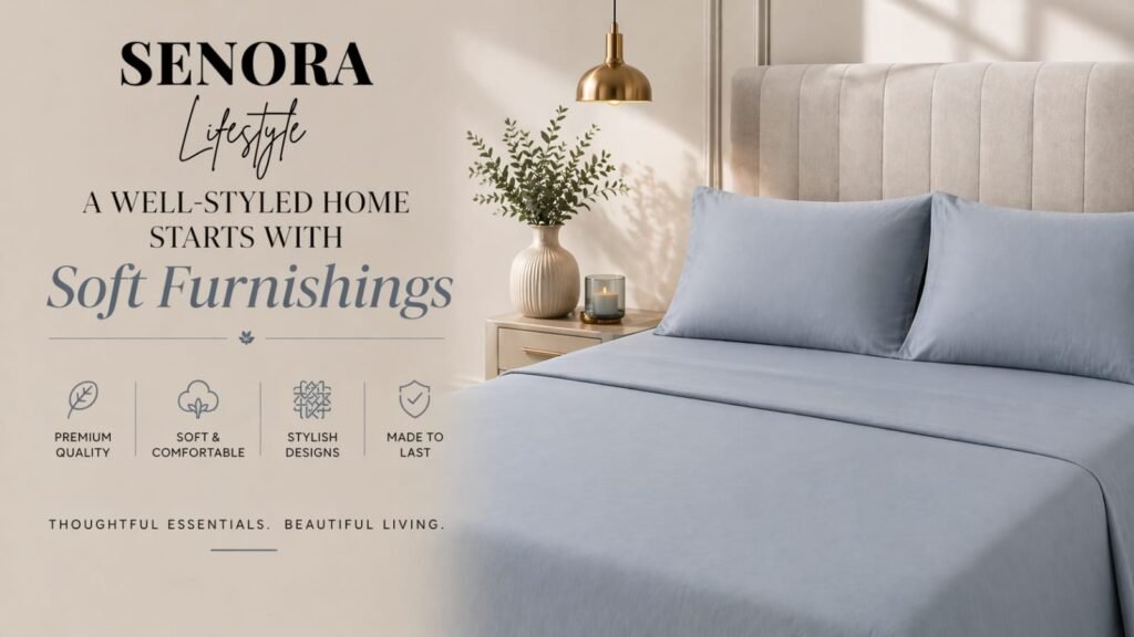 SENORA LIfestyle - Why a Well-Styled Home Starts with Soft Furnishings