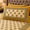 Traditional floral Jaipuri bedsheet by SENORA Lifestyle Traditional floral Jaipuri bedsheet by SENORA Lifestyle