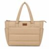 SENORA Padded Nylon Tote Bag for Women – Lightweight Quilted Handbag