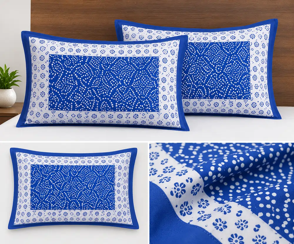 Soft Queen Size Cotton Bedsheet | SENORA Lifestyle