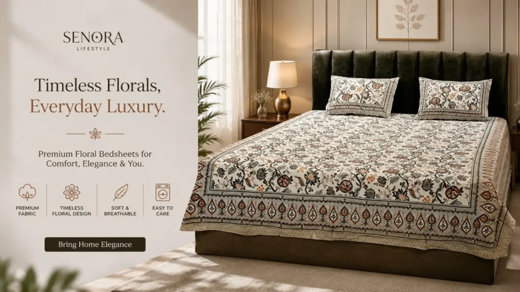 Affordable Floral Bedsheets & Why Floral Prints Endure