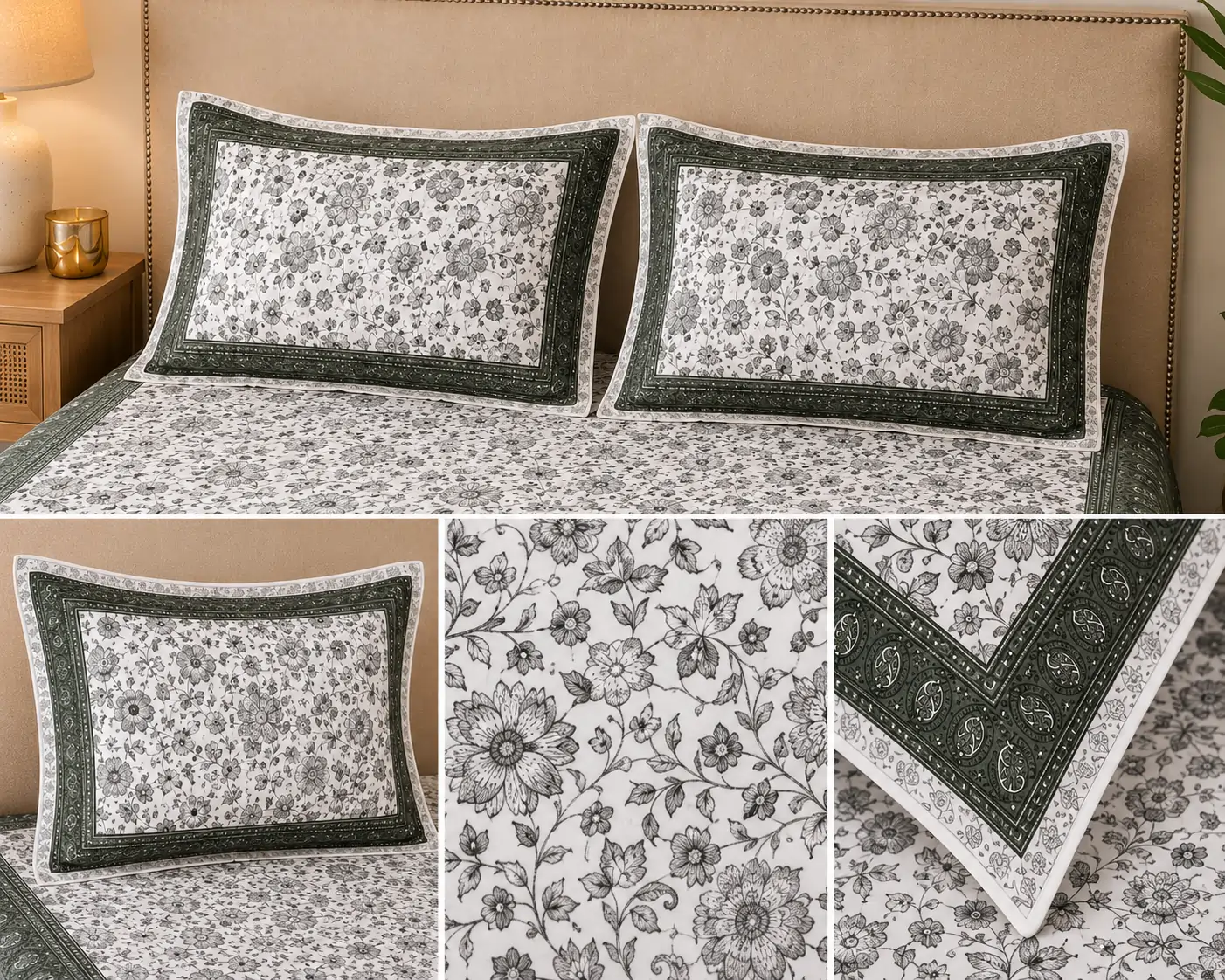 SENORA Lifestyle cotton king bedding set
