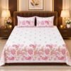 SENORA Floral Cotton King Size Bedsheet