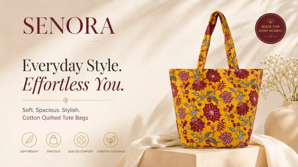 Why Cotton Quilted Tote Bags Are Perfect for Everyday Fashions