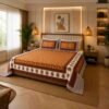 108 × 108 Inch Premium Cotton Super King Bedsheet by SENORA Lifestyle