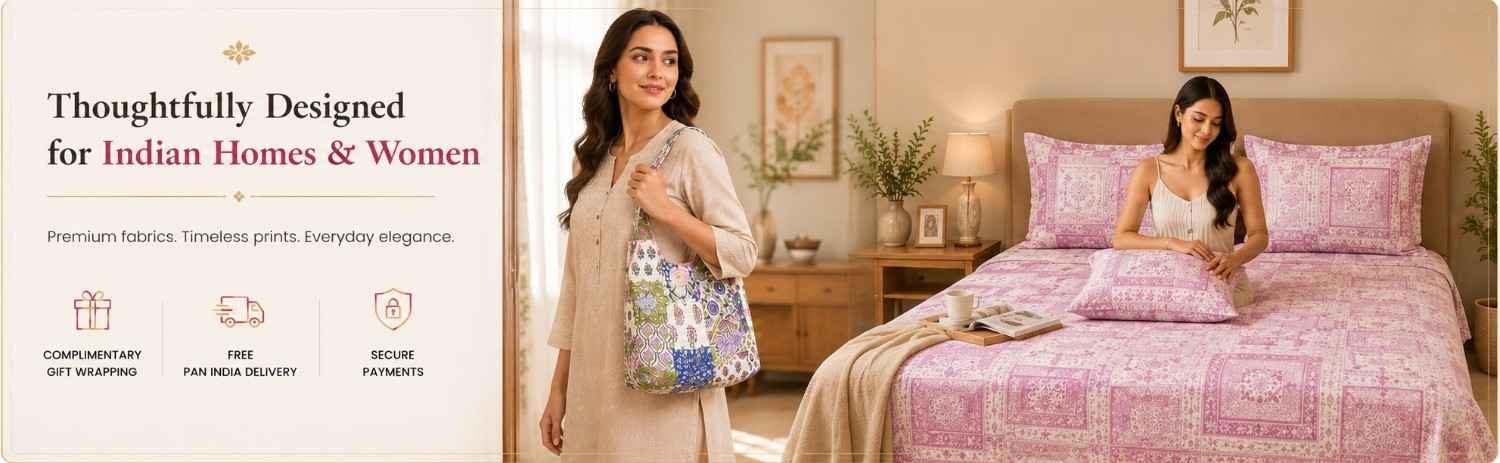 Thoughtfully Designed for indian Homes and Women